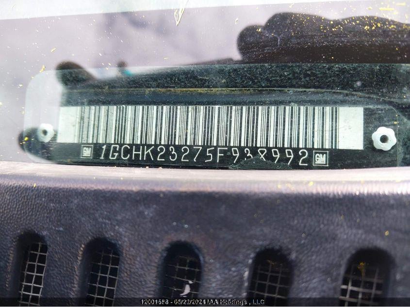 2005 Chevrolet Silverado 2500Hd VIN: 1GCHK23275F938992 Lot: 12007312