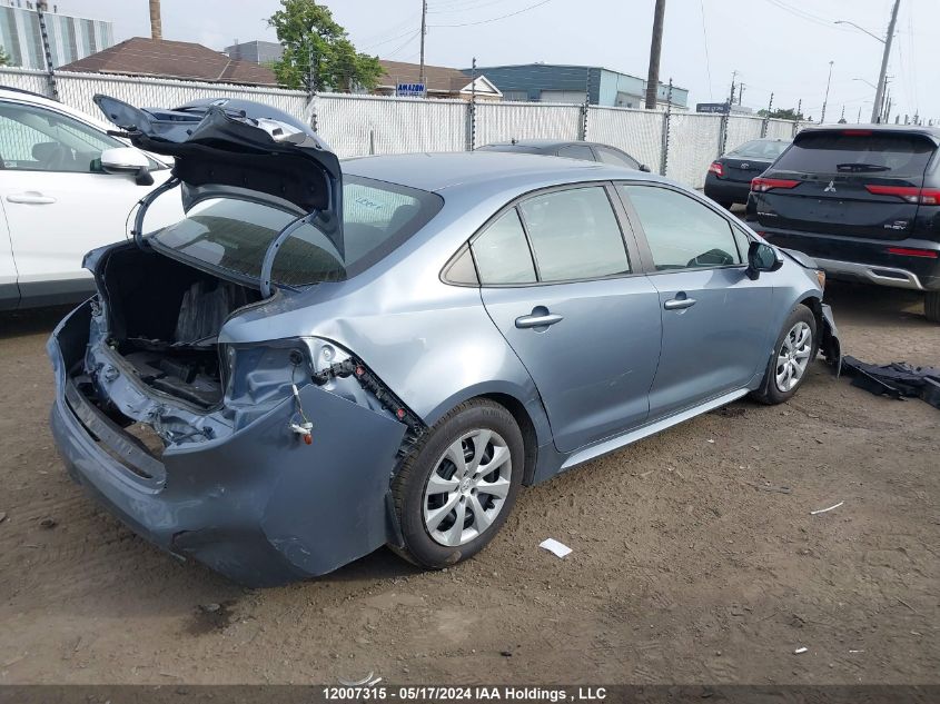 2020 Toyota Corolla L/Le/Xle VIN: 5YFBPRBE0LP015609 Lot: 12007315