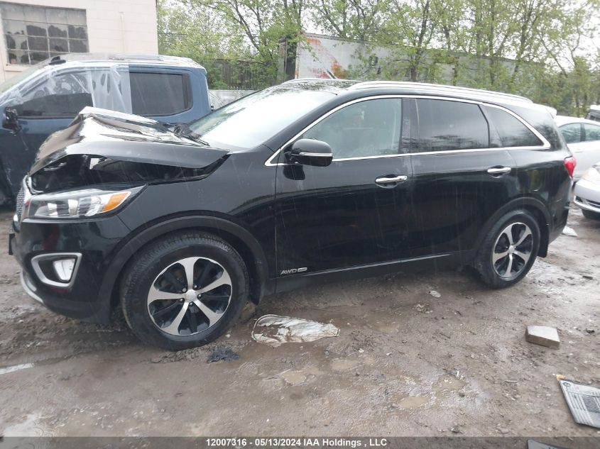 2018 Kia Sorento Ex VIN: 5XYPHDA58JG343417 Lot: 12007316