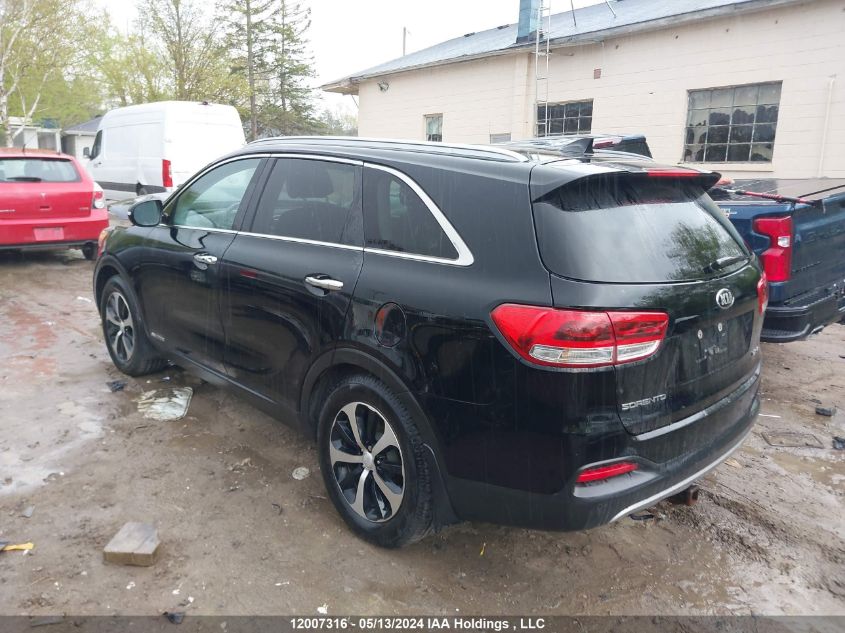 2018 Kia Sorento Ex VIN: 5XYPHDA58JG343417 Lot: 12007316