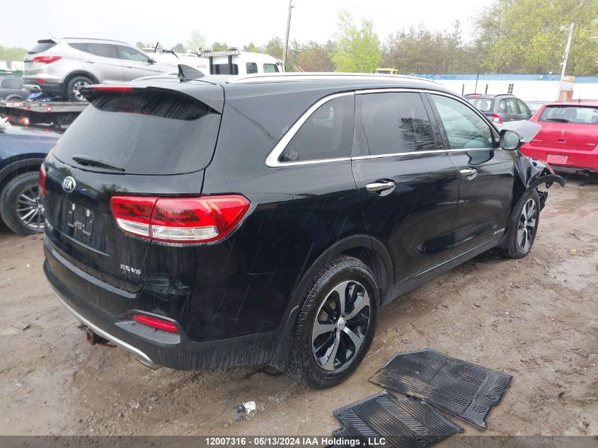 2018 Kia Sorento Ex VIN: 5XYPHDA58JG343417 Lot: 12007316