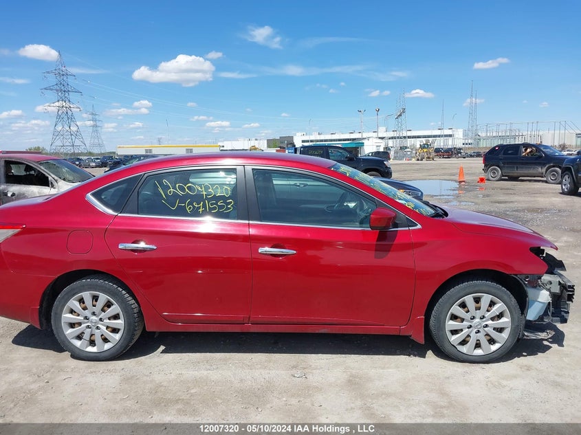 2014 Nissan Sentra VIN: 3N1AB7AP7EL671553 Lot: 12007320
