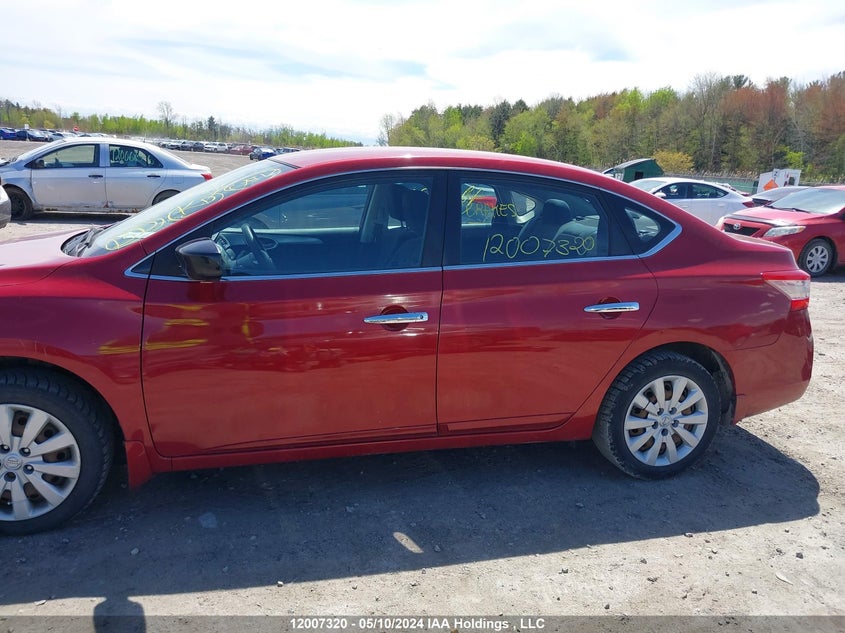 2014 Nissan Sentra VIN: 3N1AB7AP7EL671553 Lot: 12007320