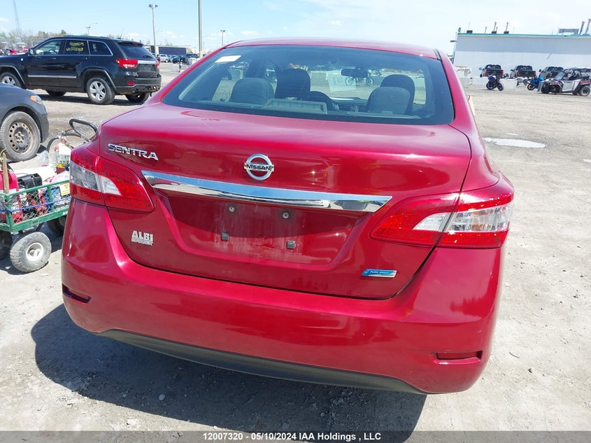 2014 Nissan Sentra VIN: 3N1AB7AP7EL671553 Lot: 12007320