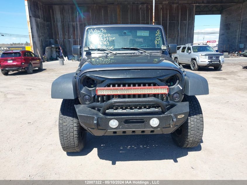 2016 Jeep Wrangler Sport VIN: 1C4AJWAG8GL246383 Lot: 12007322