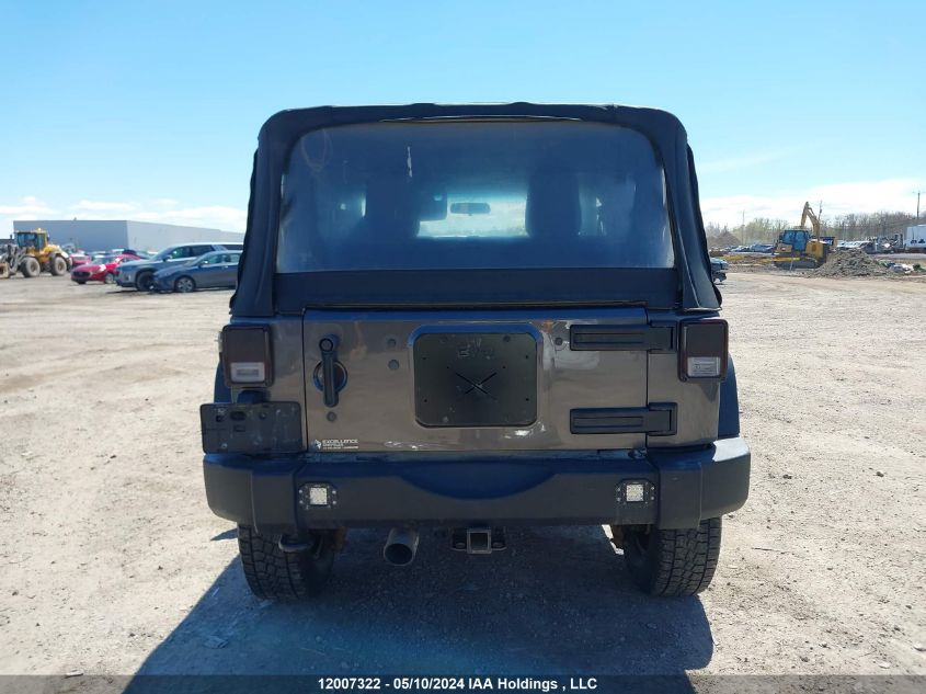 2016 Jeep Wrangler Sport VIN: 1C4AJWAG8GL246383 Lot: 12007322