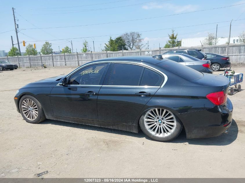 2015 BMW 3 Series VIN: WBA3B3C51FJ984839 Lot: 12007323