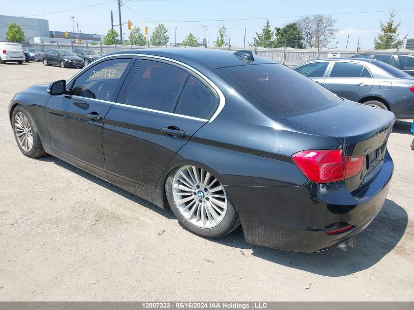 2015 BMW 3 Series VIN: WBA3B3C51FJ984839 Lot: 12007323