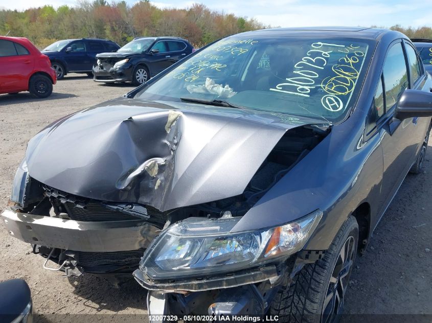 2015 Honda Civic Lx VIN: 2HGFB2F58FH018772 Lot: 12007329