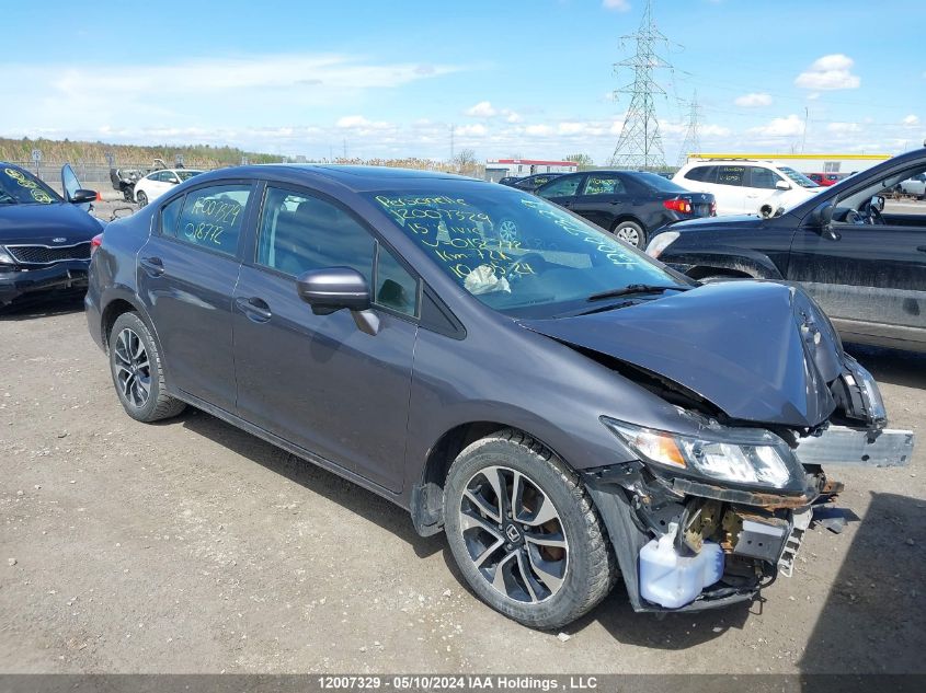 2015 Honda Civic Lx VIN: 2HGFB2F58FH018772 Lot: 12007329