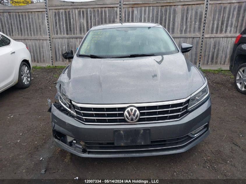 2017 Volkswagen Passat VIN: 1VWBT7A36HC001971 Lot: 12007334