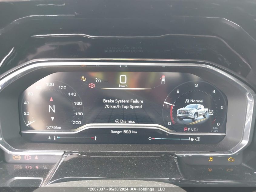 2023 GMC Sierra 1500 VIN: 1GTRUCED7PZ323380 Lot: 12007337