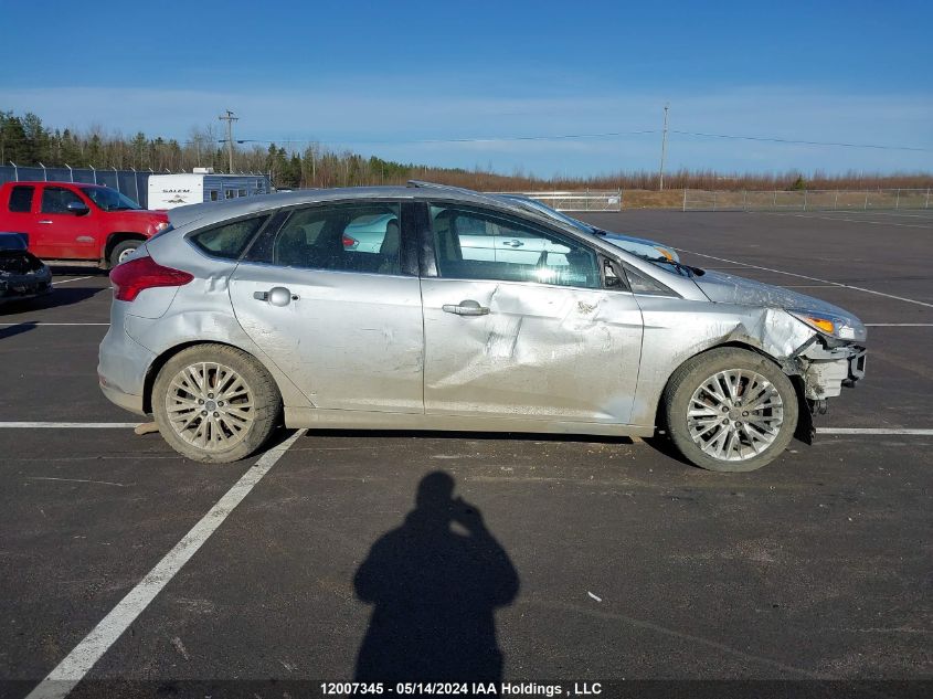 2018 Ford Focus Titanium VIN: 1FADP3N28JL296349 Lot: 12007345