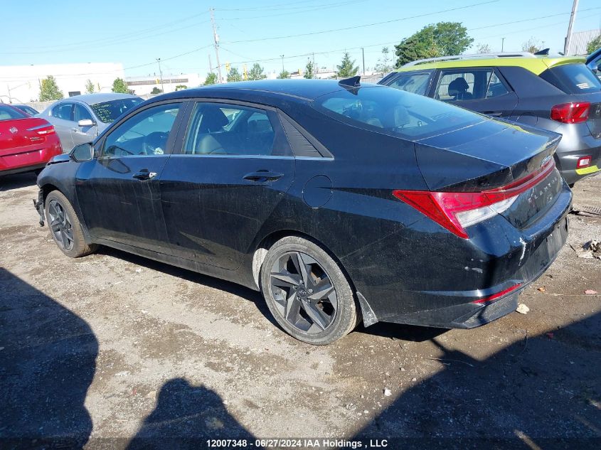 2023 Hyundai Elantra Hybrid Luxury VIN: KMHLN4AJ0PU081948 Lot: 12007348