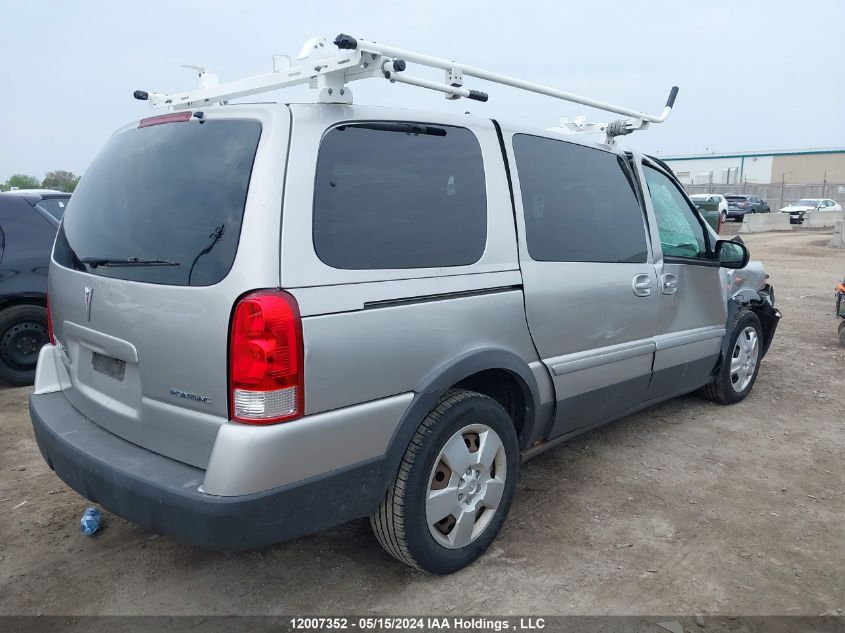 2007 Pontiac Montana Sv6 VIN: 1GMDV03107D180070 Lot: 12007352