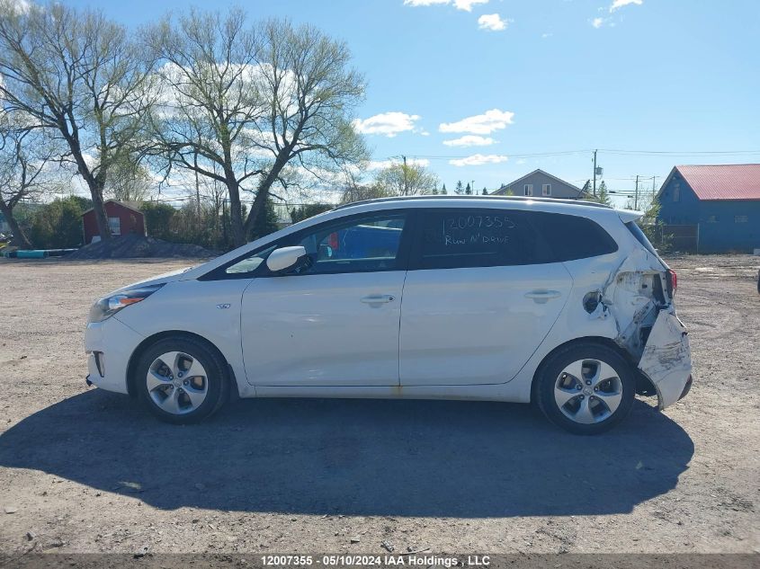 2014 Kia Rondo VIN: KNAHT8A34E7011581 Lot: 12007355