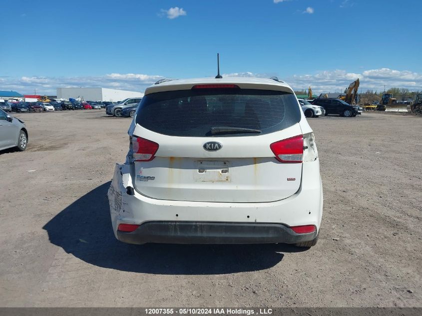 2014 Kia Rondo VIN: KNAHT8A34E7011581 Lot: 12007355