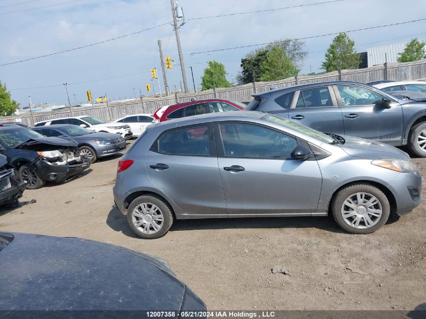 2014 Mazda Mazda2 VIN: JM1DE1KY4E0187925 Lot: 12007358