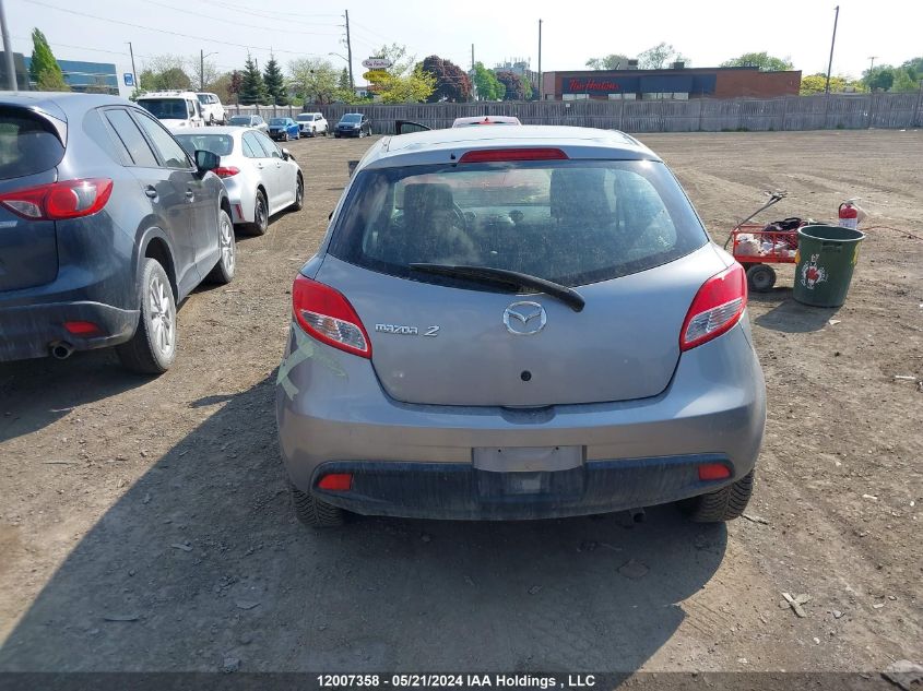 2014 Mazda Mazda2 VIN: JM1DE1KY4E0187925 Lot: 12007358