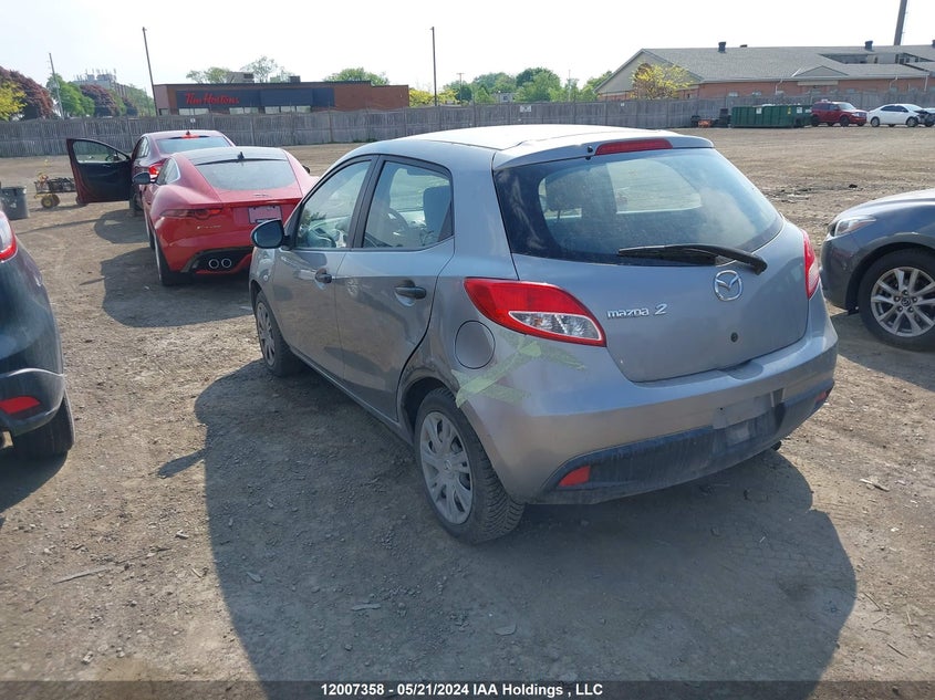 2014 Mazda Mazda2 VIN: JM1DE1KY4E0187925 Lot: 12007358