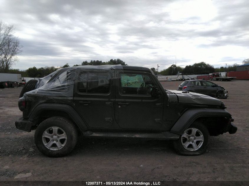 2021 Jeep Wrangler Unlimited Sport VIN: 1C4HJXDG6MW732135 Lot: 12007371