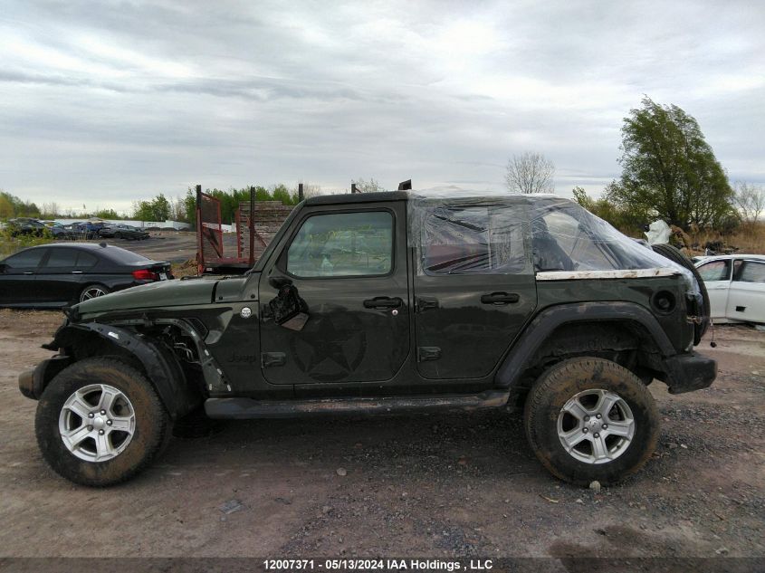 2021 Jeep Wrangler Unlimited Sport VIN: 1C4HJXDG6MW732135 Lot: 12007371