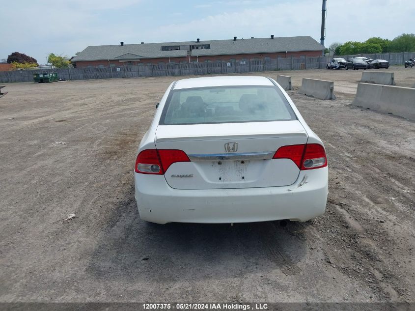 2009 Honda Civic Sdn VIN: 2HGFA16619H002729 Lot: 12007375