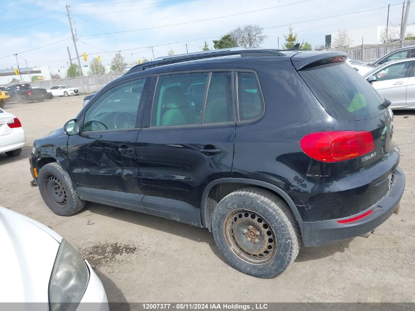 2013 Volkswagen Tiguan VIN: WVGJV3AX7DW612150 Lot: 12007377