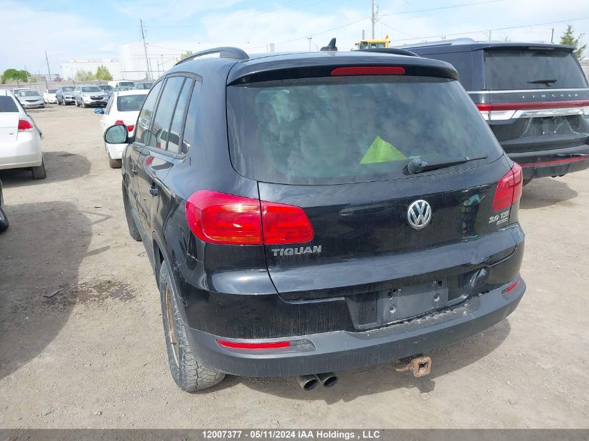 2013 Volkswagen Tiguan VIN: WVGJV3AX7DW612150 Lot: 12007377