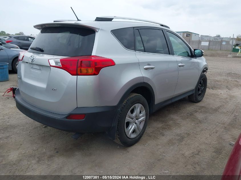 2015 Toyota Rav4 Le VIN: 2T3ZFREV3FW229789 Lot: 12007381