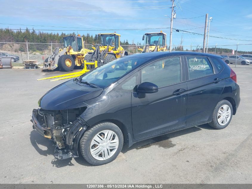 2019 Honda Fit Lx VIN: 3HGGK5H52KM100057 Lot: 12007386