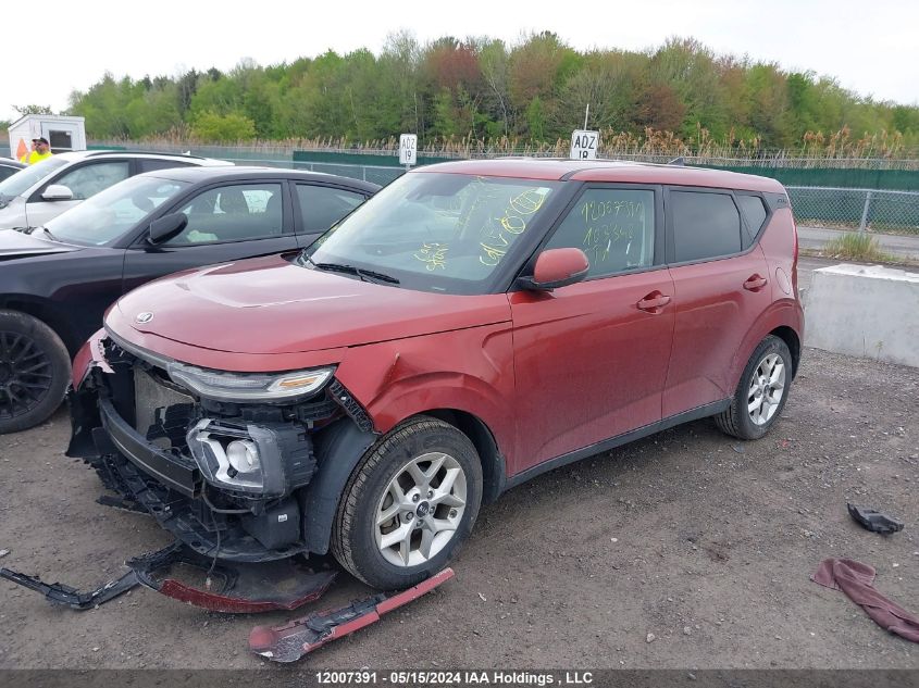 2020 Kia Soul VIN: KNDJ33AU2L7103348 Lot: 12007391