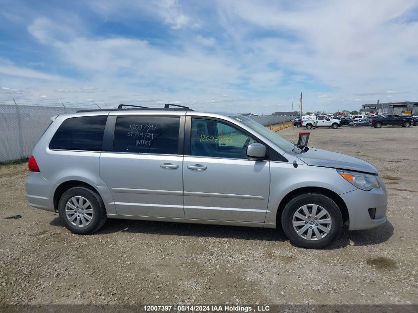 2011 Volkswagen Routan Se VIN: 2V4RW3DG4BR768738 Lot: 12007397