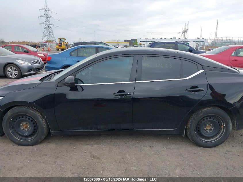 2021 Nissan Sentra VIN: 3N1AB8BV9MY312483 Lot: 12007399