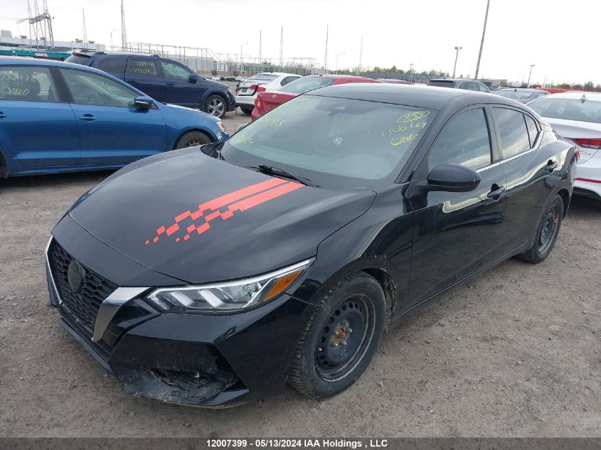 2021 Nissan Sentra VIN: 3N1AB8BV9MY312483 Lot: 12007399