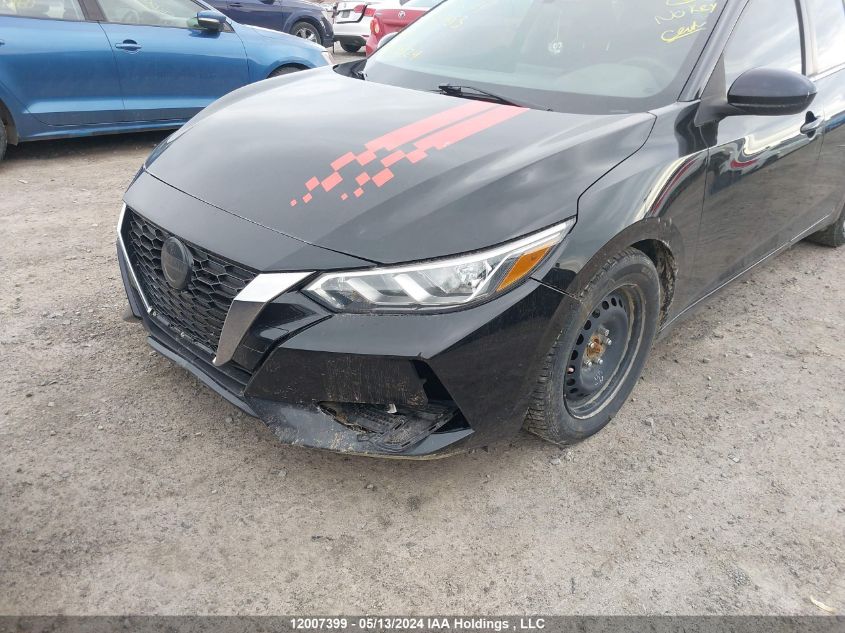 2021 Nissan Sentra VIN: 3N1AB8BV9MY312483 Lot: 12007399