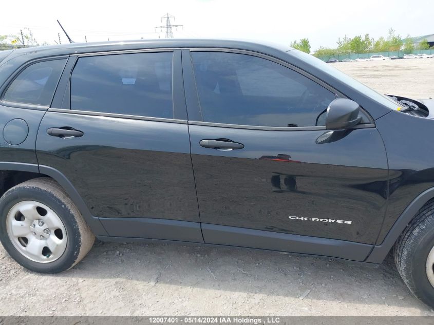 2015 Jeep Cherokee Sport VIN: 1C4PJLAB0FW590252 Lot: 12007401
