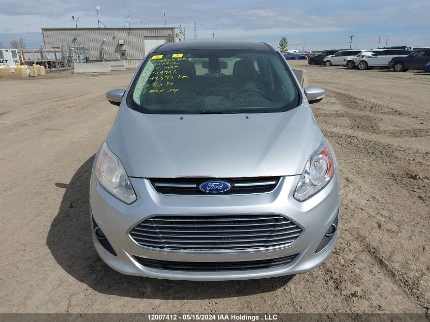 2014 Ford C-Max Hybrid Sel VIN: 1FADP5BU8EL509906 Lot: 12007412