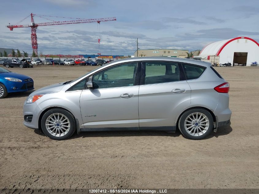 2014 Ford C-Max Hybrid Sel VIN: 1FADP5BU8EL509906 Lot: 12007412