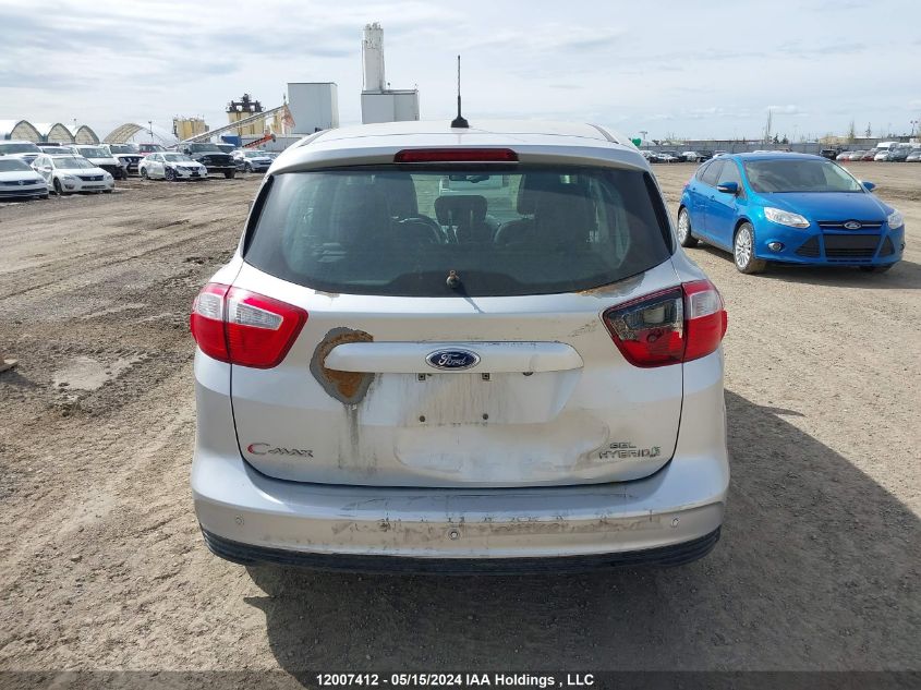 2014 Ford C-Max Hybrid Sel VIN: 1FADP5BU8EL509906 Lot: 12007412