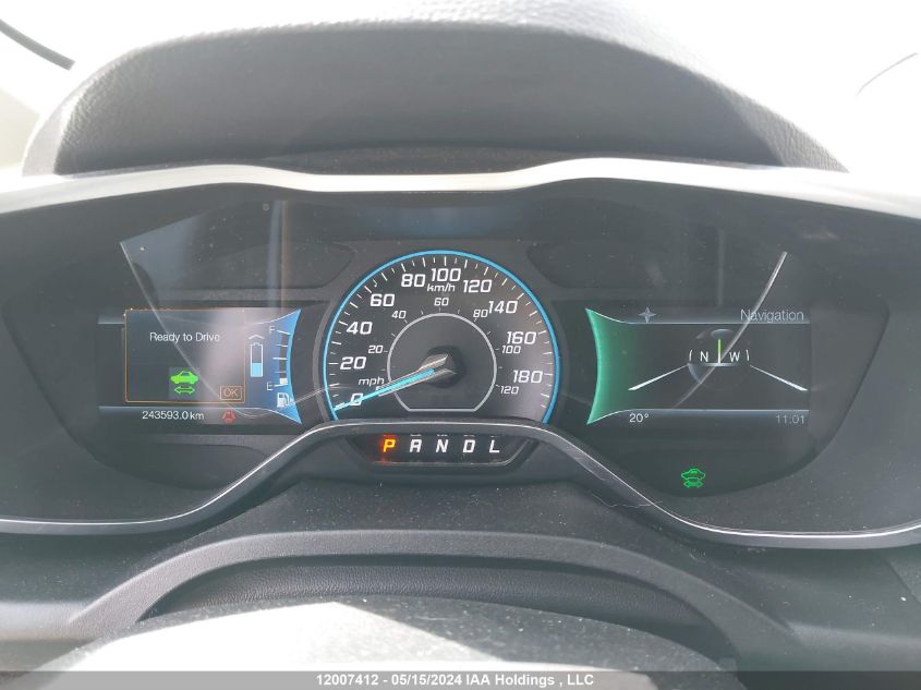 2014 Ford C-Max Hybrid Sel VIN: 1FADP5BU8EL509906 Lot: 12007412