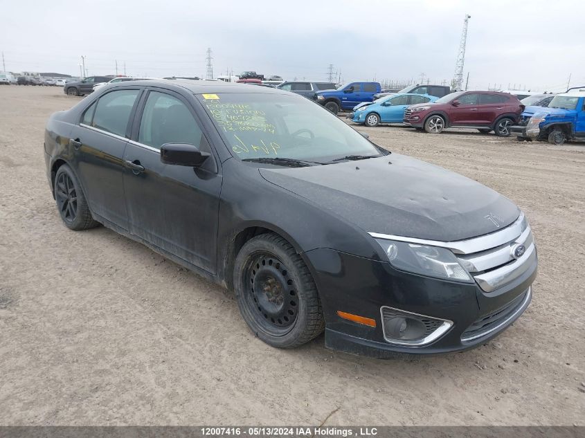 2010 Ford Fusion Sel VIN: 3FAHP0CG2AR407283 Lot: 12007416