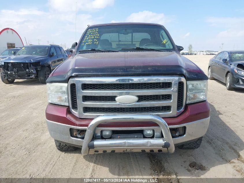 2005 Ford Super Duty F-350 Srw VIN: 1FTWW31P85EB27496 Lot: 12007417