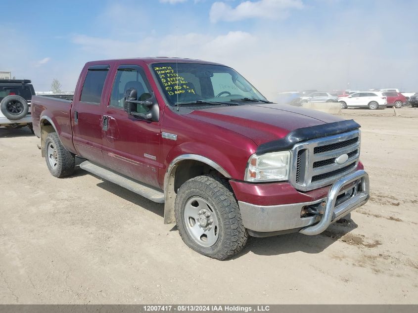 2005 Ford Super Duty F-350 Srw VIN: 1FTWW31P85EB27496 Lot: 12007417