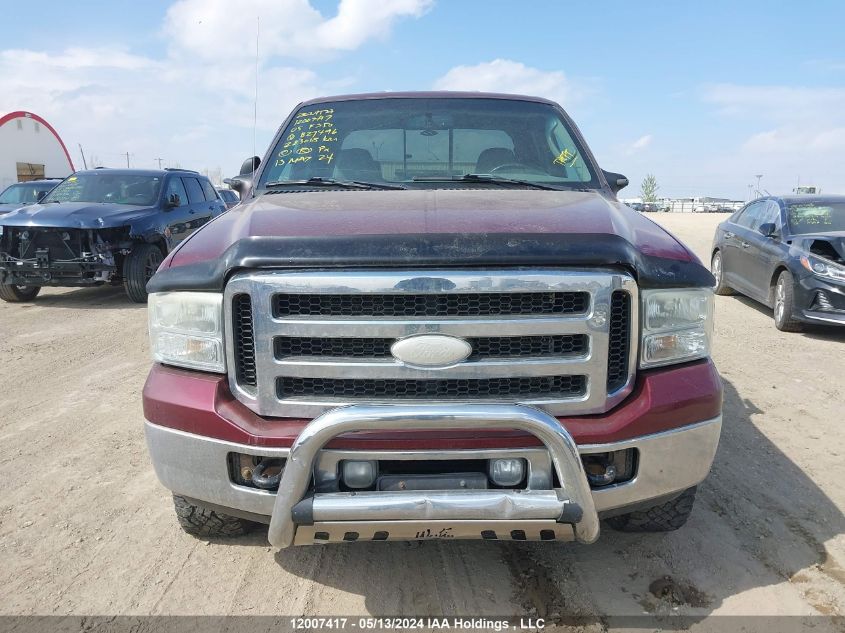 2005 Ford Super Duty F-350 Srw VIN: 1FTWW31P85EB27496 Lot: 12007417