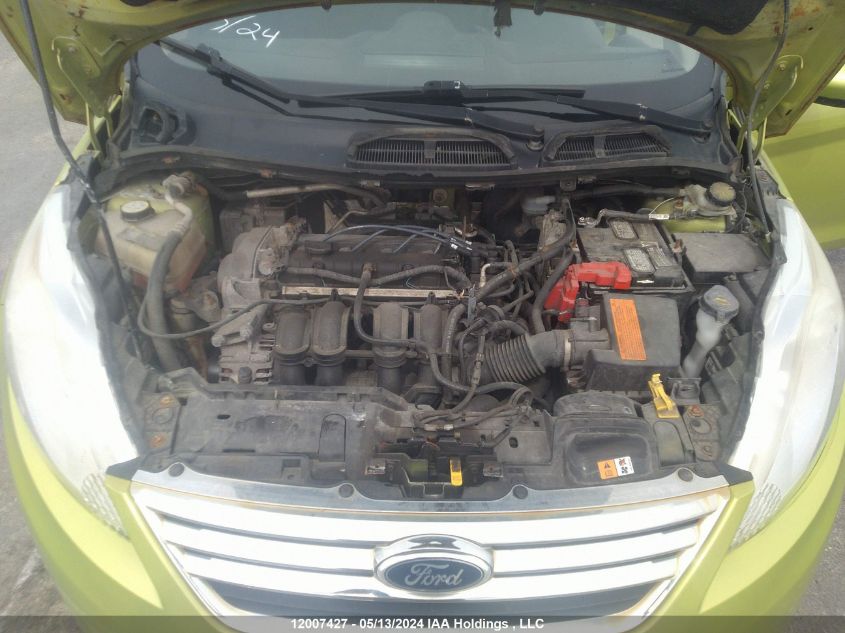 2012 Ford Fiesta Se VIN: 3FADP4EJ7CM206767 Lot: 12007427