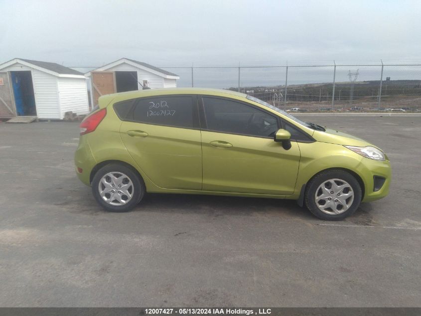 2012 Ford Fiesta Se VIN: 3FADP4EJ7CM206767 Lot: 12007427