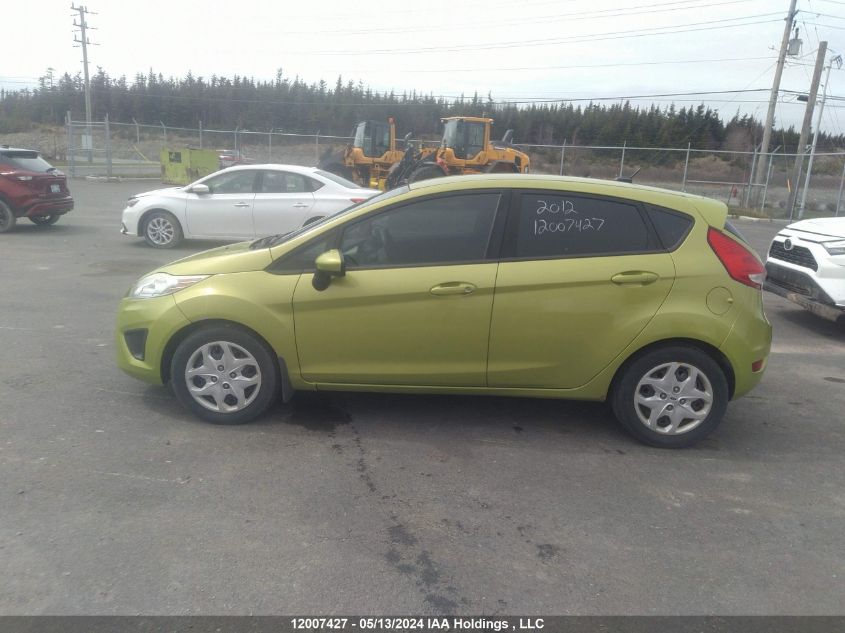 2012 Ford Fiesta Se VIN: 3FADP4EJ7CM206767 Lot: 12007427