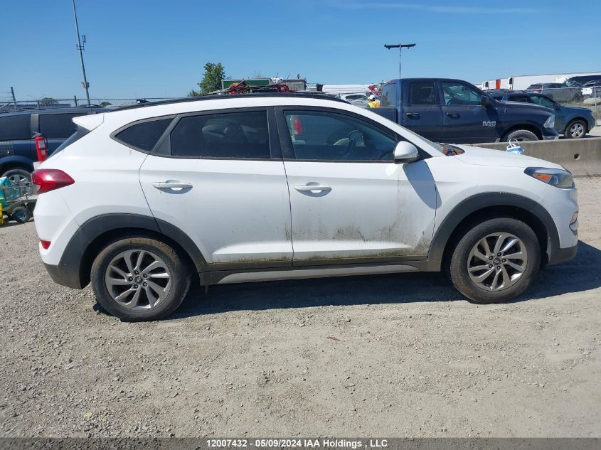 2018 Hyundai Tucson Limited/Sport And Eco/Se VIN: KM8J3CA40JU722976 Lot: 12007432