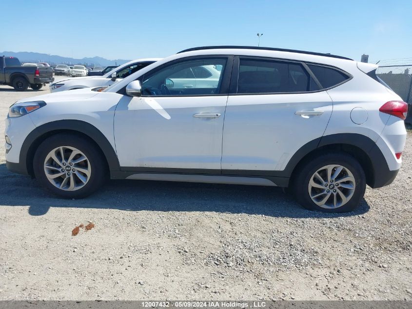 2018 Hyundai Tucson Limited/Sport And Eco/Se VIN: KM8J3CA40JU722976 Lot: 12007432
